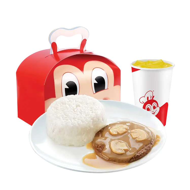 burger steak  Kiddie Meal	