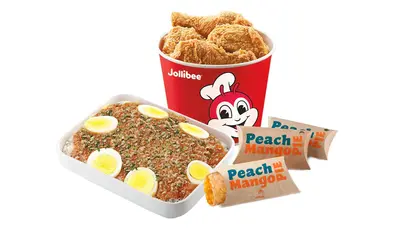 Chickenjoy w/ palabok