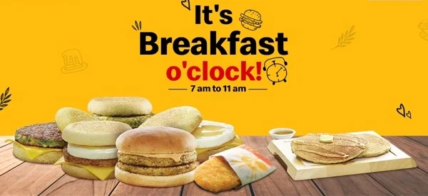 mcdonalds breakfast menu